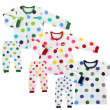_bigdot_ double layer long sleeves pajama set